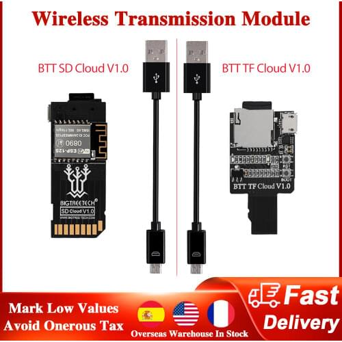 Module BTT TF Cloud V1.0 SD Cloud Wireless Transmission Module For SKR MINI E3 SKR V1.4 Turbo TMC2209 TMC2208 3D Printer Part