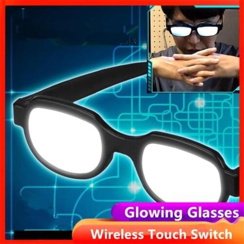 Cartoon Anime Conan Glasses Cosplay Spoof Kuso Shiner Loading Force Props Fashion Cool Funny Gift