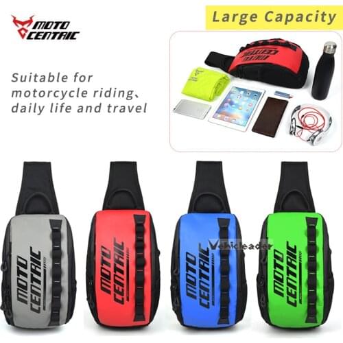 New Trendy Fashion Locomotive Bag Messenger Bag Riding Bag Large Capacity Bag Multi-function for Men Women