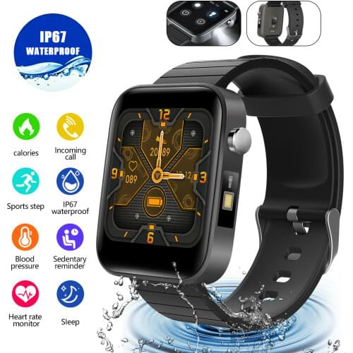 NEW T68 Smart Watch Men Body Temperature Sport Watch Heart Rate Blood Pressure Bracelet SmartWatch Call Reminder Smart Watch