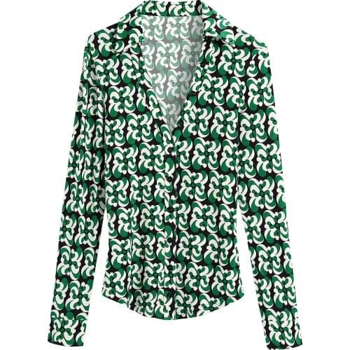 JC·KILIG 2021 Printed Slim Fit Shirt B1897