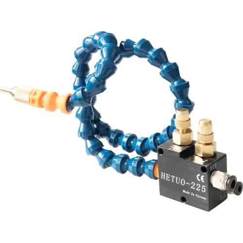 Alcohol dedicated metalworking coolant sprayer oil mist spray nozzle metal cutting cooling CNC engraving cooler 600mm HETUO-225