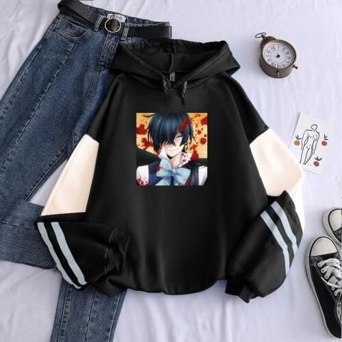 The Case Study Of Vanitas Anime Hoodies Harajuku Aesthetics Smiling Boy Vanitas Manga Streetwear Oversized Winter Men Sweatshirt