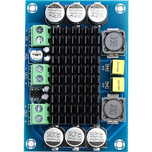 TPA3116D2 Amplifier Board Mono Channel Digital Power Audio Amplifier Module 100W DC12-26V 80*55*16mm