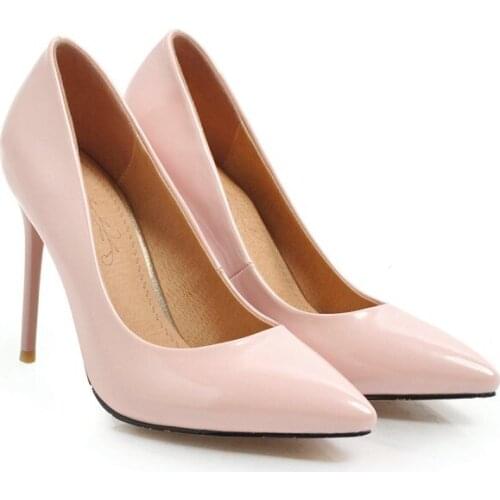 Big SizePointed stiletto shoes ladies high heels women shoes woman pumps