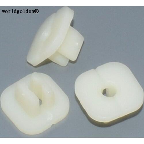 Worldgolden 100pcs auto clip #10 Screw Size for Nissan#68425-H5000,Honda#90662-671-0030,Mazda#9991-00-503
