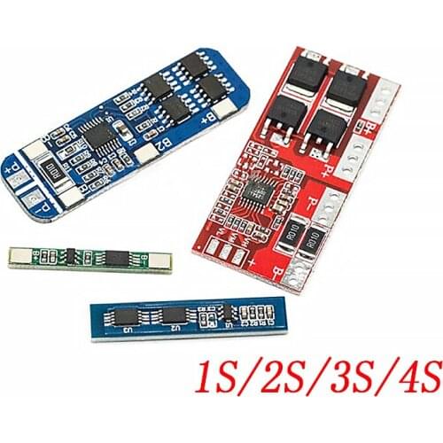 1S 2S 3S 4S 3A 20A 30A Li-ion Lithium Battery 18650 Charger PCB BMS Protection Board For Drill Motor Lipo Cell Module