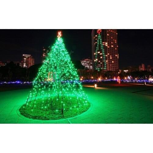 220V Waterproof 328FT 100M 600LEDs Fairy String Christmas Light Birthday Wedding Party Lighting Christmas Xmas Party Lighting