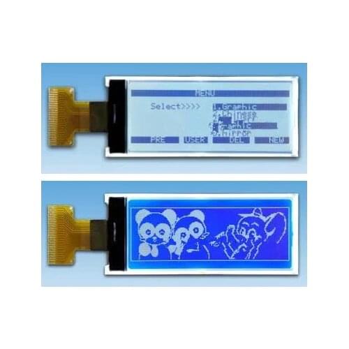 24PIN SPI 19264 LCD Screen UC1604C Controller 3.3V White/Blue Backlight