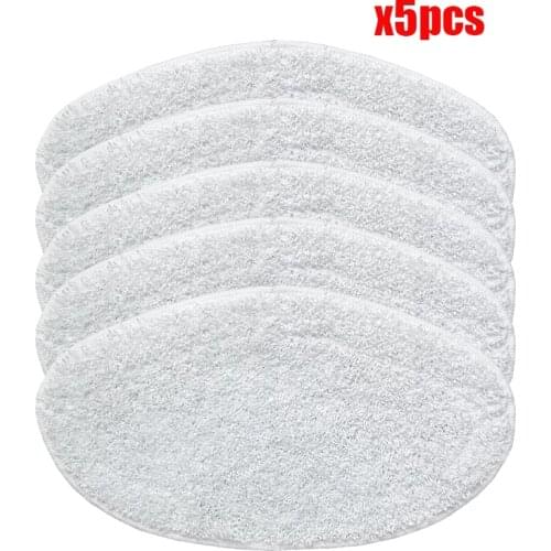 5pcs Mop Cloth For Polti Kit Steam Vacuum Cleaner Mop Rags Cloth Microfiber Mop Cloths Replacement Accessories Parts 30*19cm