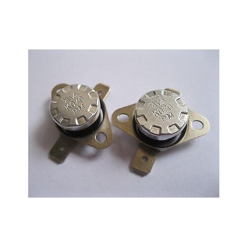 5 pcs Temperature Switch Thermostat 70 C N.O. KSD301 Normal Open