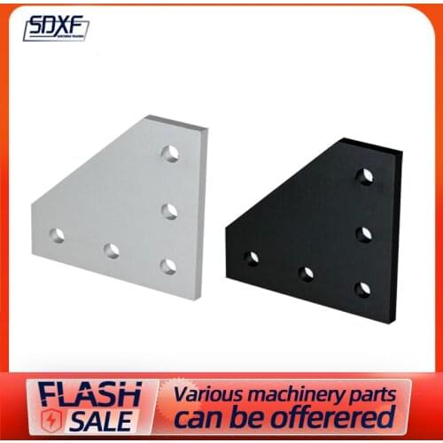 2020L type aluminum connecting ，plate 5-hole reinforcement ，plate right-angle corner connection