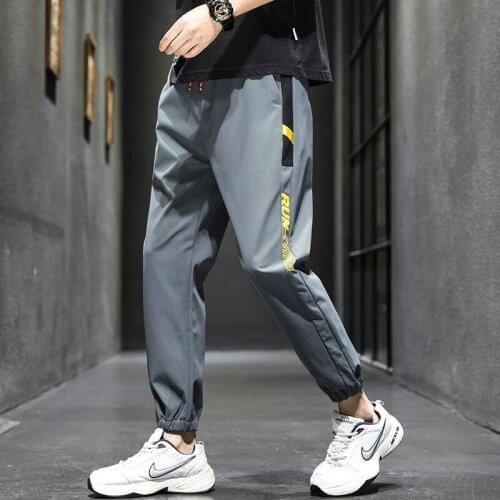 Pants Mens Korean Version Of The Trend Of Mens Japanese Casual Pants Spring Autumn Thin Overalls Mens Sports Pants Loose