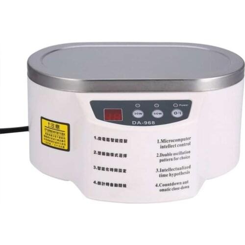 Digital Ultrasonic Bath Cleaner For Cleaning Jewelry Watch Glasses Circuit Board Mini intellige Ultrasonic Cleaner