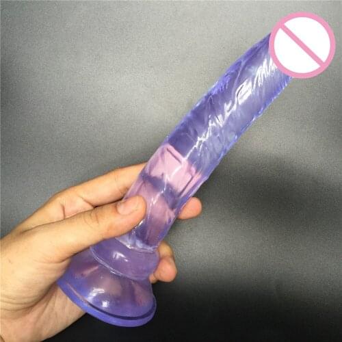 Length:7.68 " (195mm) realistic fake penis sex products sex toys dildo dong dick for woman