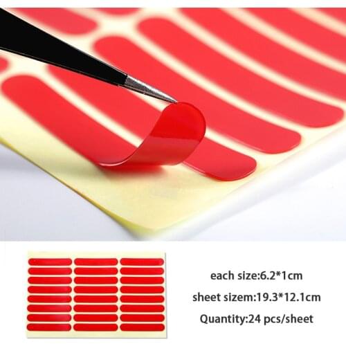 3 Sheet Nail Double-sided Tape No Cutting Tape Used For Acrylic Magnet Strip Acrylic Stone Nail Art Tip Display Manicure Tool