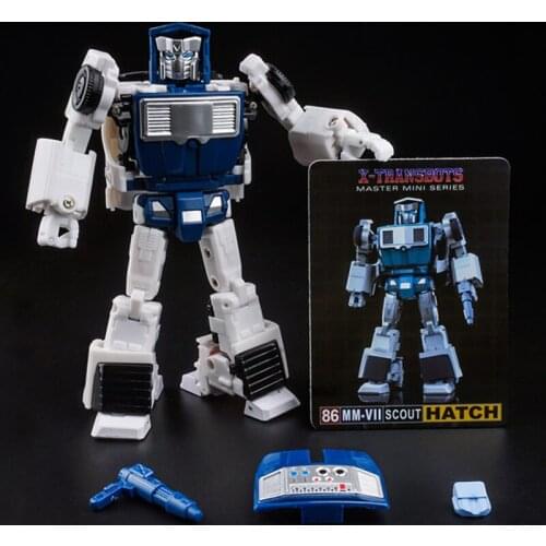 X-TRANSBOTS MM-VII MM-7 Hatch Toy Ver.Figure In Stock New Transformation Toy