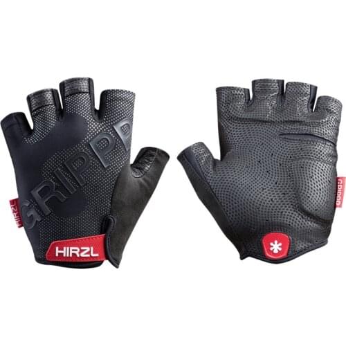 Hirzl Gripp tour summer kangaroo skin mountain road bike half finger gloves absorb sweat