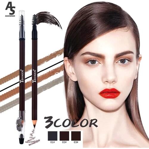 1Pcs Eyebrow Pencil Rotatable Eyebrow Enhancer Long Lasting Makeup Pencil Eye Waterproof Eyebrows Brushes Makeup Cosmetic Tools