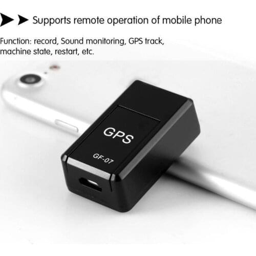 GF-07 Mini GPS Tracker Car GPS Locator Anti-Lost Device Voice Recording Real time Monitor For Vehicle Car Child Location Magneti
