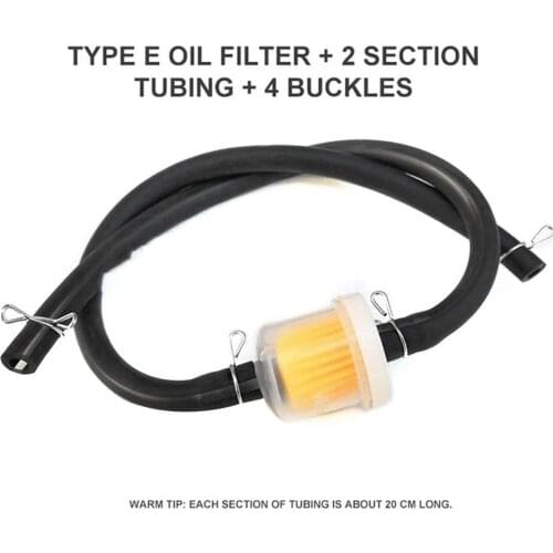 1 Meter Motorcycle Fuel Filter Motorbike Dirt Hose Line Petrol Pipe Fuel Gas Oil Tube Cafe Racer Universal Free Shipping