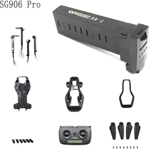 Original battery for SG906 Pro SG906PRO x7pro GPS RC Drone battery 7.4V 2800MAH Lipo battery accessories 5G Wifi PFV Drone 1Pcs