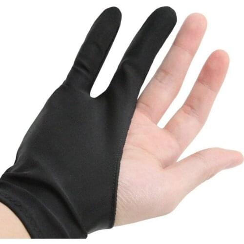 1 pcs Art finger glove for Drawing Tablets Anti-fouling Lycra Glove Artist drawing glove for Graphics Tablet Left