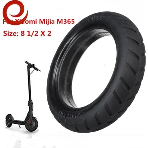 Scooter Tire for Xiaomi Mijia M365 Tire Electric Scooter Tires 8 1/2X2 Thick Wheels Part Solid Outer Tyres M365 Accessories