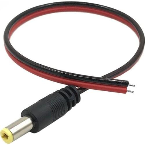 Dc Male Cord 5.5 2.1mm DC Power Centralized Power Supply Cord LED Monitor DC Power Tuning Fork Head