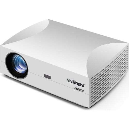 ViviBright LED Projector 4K Full HD Home Cinema Screen Mirroring With Smartphones Android 6.0 Video Beamer 2G+16G 1920x1080P