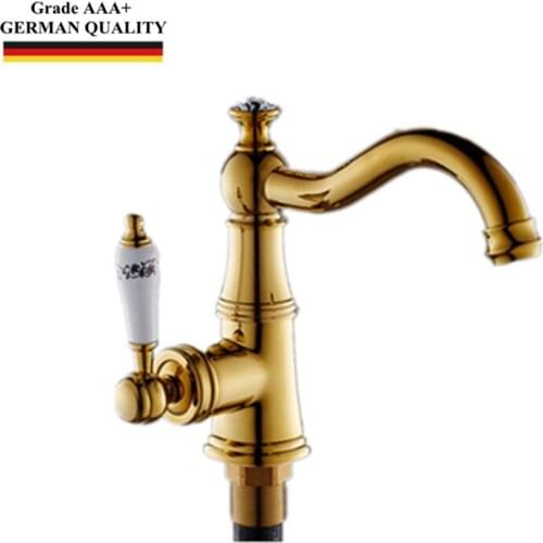 Temkunes Gold Bath Faucets