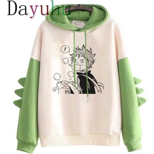 Oya Oya Oya Haikyuu Hoodies Men Funny Japanese Anime Streetwear Tops Harajuku Karasuno Fly High Graphic Sweatshirts Unisex Male