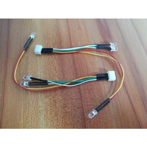 7.4V lithium battery universal Night light Flashing LED for 7.4V battery RC car RC boat RC Quadcopter RC Helicopters, etc