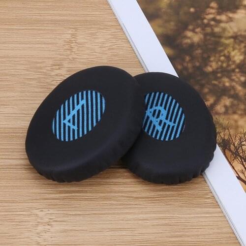 1Pair Replacement Earpads for Bose OE2 Ear Pads Protein Leather Cover Cushion SoundTrue Headphone Soft Ear Cushion for Bose OE2I