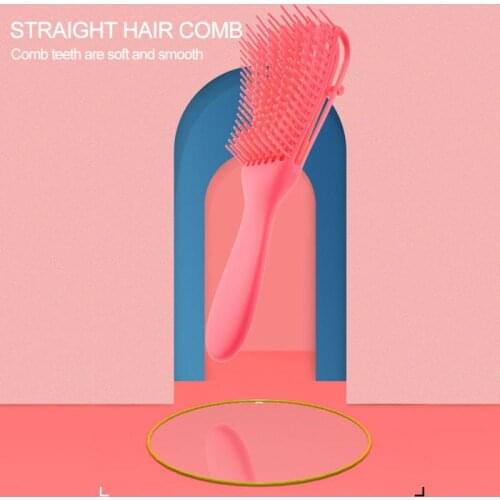 1pc Massage Octalon Comb Combing Hair Comfortable Scalp Massage Reduce Fatigue Healthy Hair Care Comb Fashionable Styling Tools