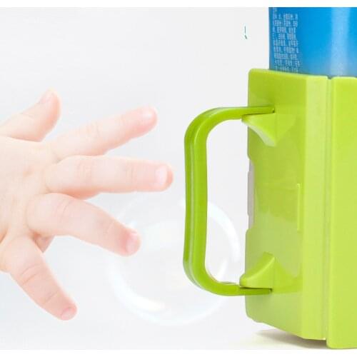1pcs Retractable Adjustable Water Cup Holder Plastic Safety Baby Child Juice Milk Carton Drinking Bottle Cup Holder Baby Supplie