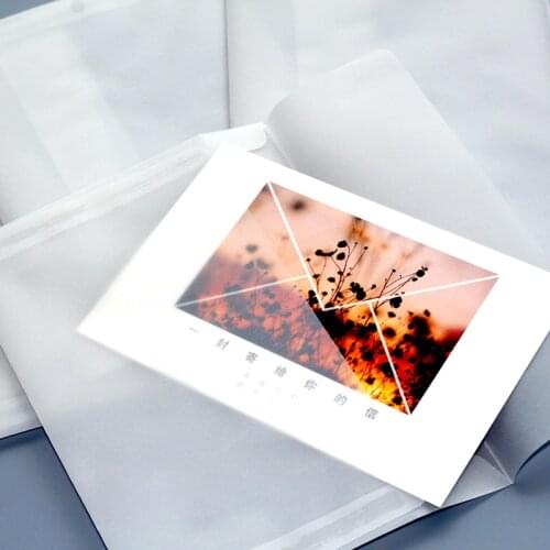 10 pcs/lot Blank Sulfuric Acid Paper Envelope DIY Message Card Letter Translucent Envelopes for Wedding Letter Card Gift