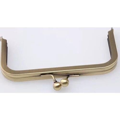 12 Inch Brass Purse Frame Without Loops