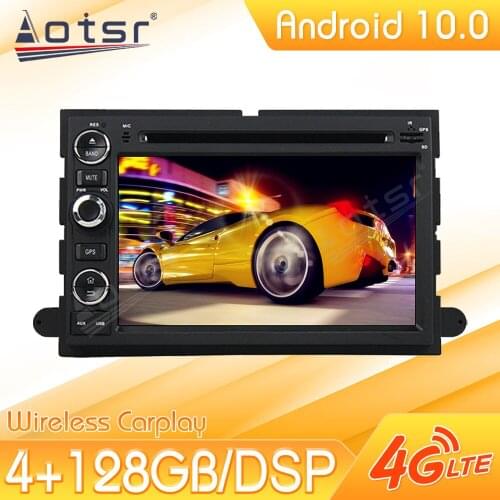 Android Car Multimedia Stereo Player For Ford Fusion Explorer F150 Edge Expedition 2006-2009 Tape Radio Recorder Navi Head Unit