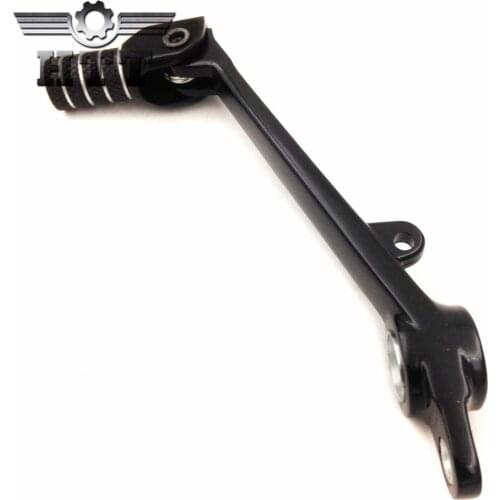 Aftermarket free shipping Brake Shift Pedal Foot Lever For Motorcycle Honda CBR 600 F4 F4i 1999-2006 Black Folding