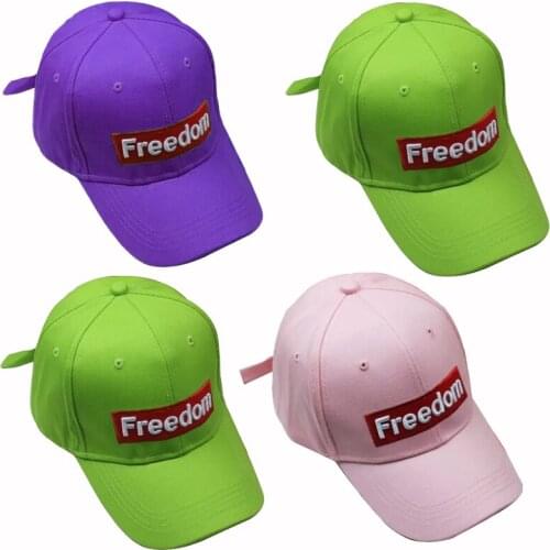 Freedom 3D Embroidery Womens Baseball Cap For Male Personality Snapback Kpop Hip-Hop Mens Baseball Cap Sun Hat BQM194