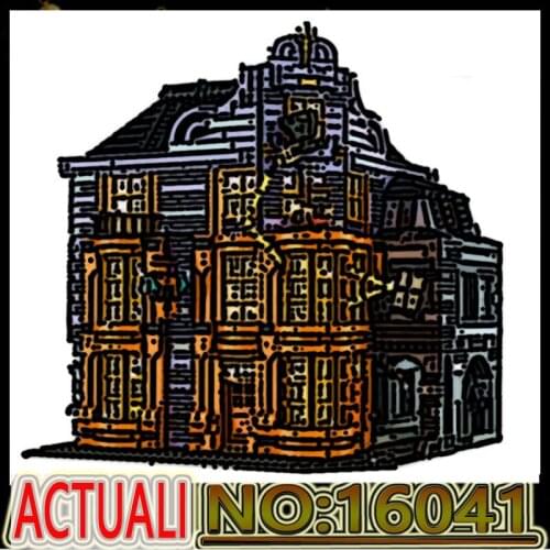 New MK16041 Creative Streetview Toys The Magic Joke Shop Assembly Building Blocks Bricks Kids Brain Game Model Birthday Gifts