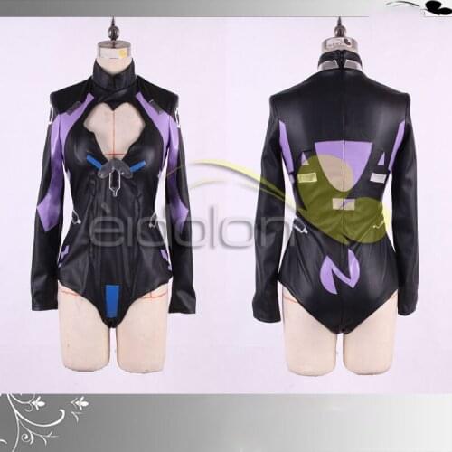 Hot Game Hyperdimension Neptunia Neptune Cosplay Costume Fashion Sexy Black Jumpsuits Female Role Play Clothing Custom-Make Any