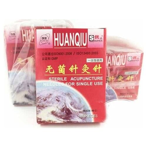 Huanqiu acupuncture needle disposable needle beauty massage needle 0.18/0.20/0.22/0.25/0.30mm