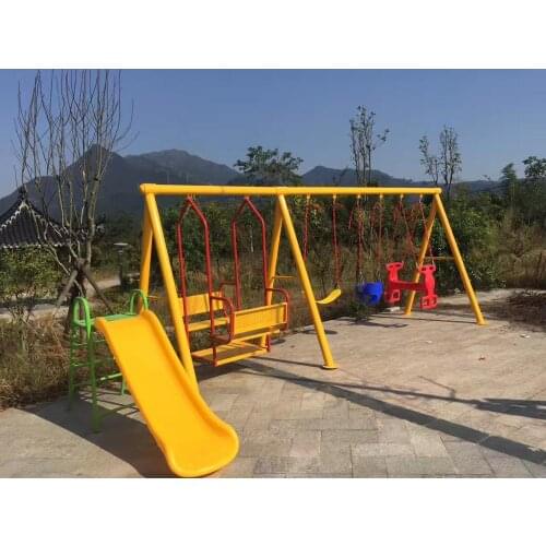 Outdoor baby swing chair playground childrens plastic slide garden toys seat kids monkey bars set children child swing nest Q88