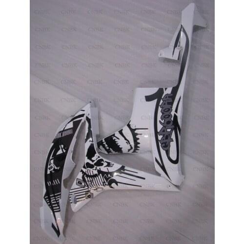 Body Kits for CBR 600 RR 2007 CBR 600 RR Fairings 2008 CBR 600RR Fairings 2007 - 2008 Black White Grafitty