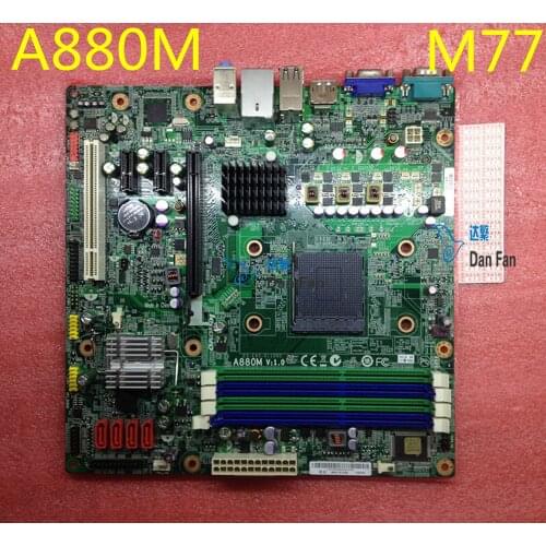 For Lenovo M77 Desktop Motherboard A880M RS880PM-LM DDR3 Mainboard 100%tested fully work