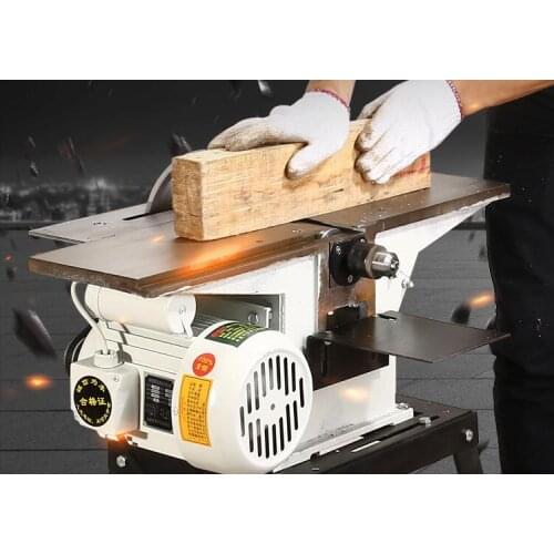 MB-120 Multi-function desktop woodworking machine, electric planer, electric saw, drilling three-in-one