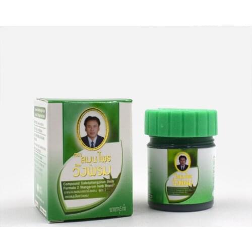 Thailand Herbal Green Ointment Painkiller Ointment Muscle Pain Relief Ointment Anti Mosquito Soothe itch Dizziness Tiger Balm
