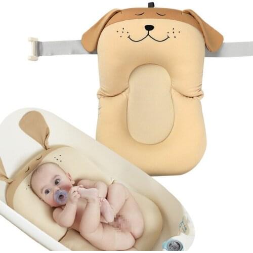 Animal Non-slip Baby Bath Mat Tub Baby Shower Portable Mattress Air Mattress Comfort Pad Cute Wind Newborn Bathroom Safety Goods
